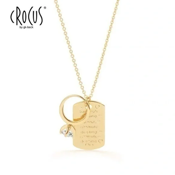 18K Gold VermeilSoulmatedestiny ❤️ Necklace